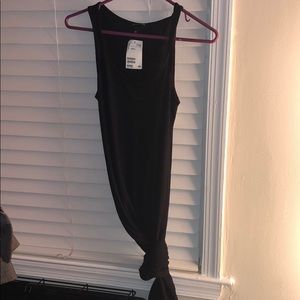 Long strapless maxi dress